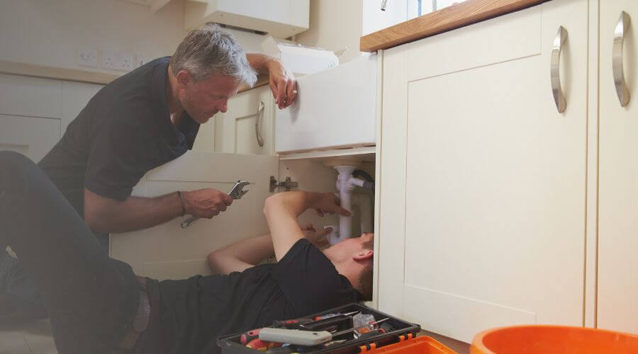 Professional burst pipe repair services in Walnut, IA